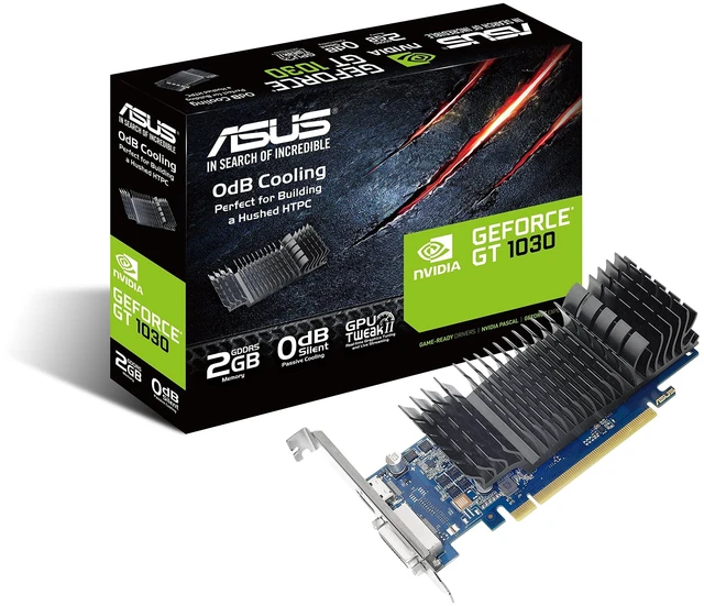 Main image of Asus GF GT1030-SL-2G-BRK PCIE3, 90YV0AT0-M0NA00