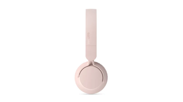 Alt view image 3 of 5 - Philips TAH4000 Wireless On-Ear Bluetooth Headphones, 70H Playtime, Dynamic Bass - Pink