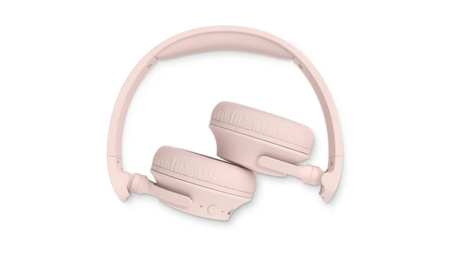 Alt view image 4 of 5 - Philips TAH4000 Wireless On-Ear Bluetooth Headphones, 70H Playtime, Dynamic Bass - Pink