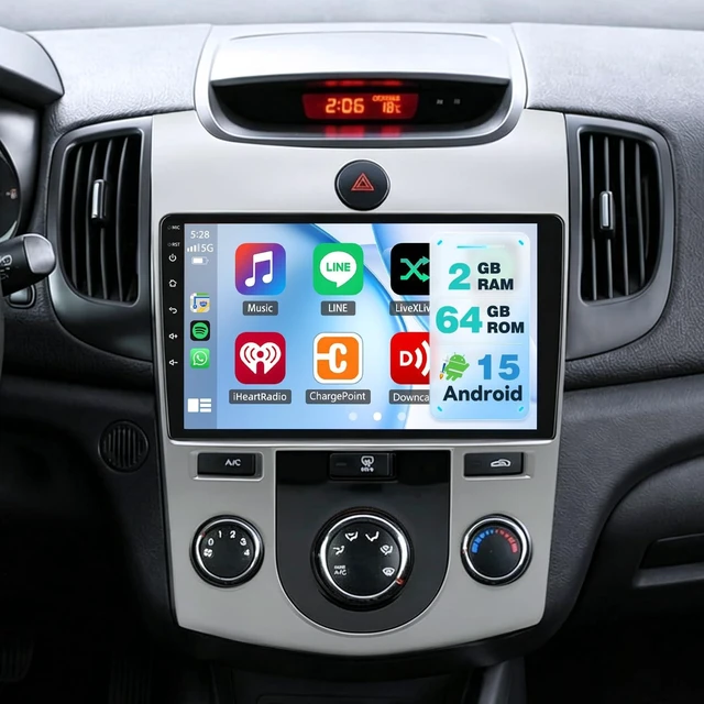 Main image of Upgrcaru 4 Core+64G Android Car Radio for Kia Forte 2009-2017(Manual AC)