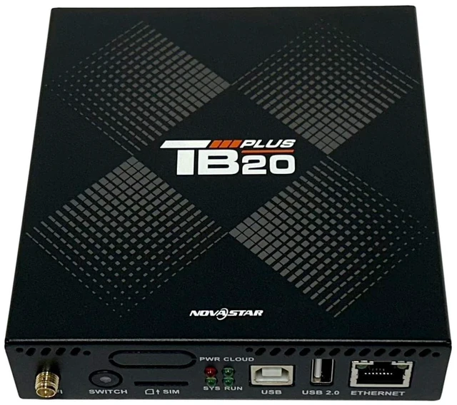 Main image of TB20 Plus Multimedia Player ^^ Upgraded Version of TB2-4G ^^ Digital Signage Player with Asynchronous & Synchronous Control, LED Display Controller for Commercial Video Walls and Smart Displays