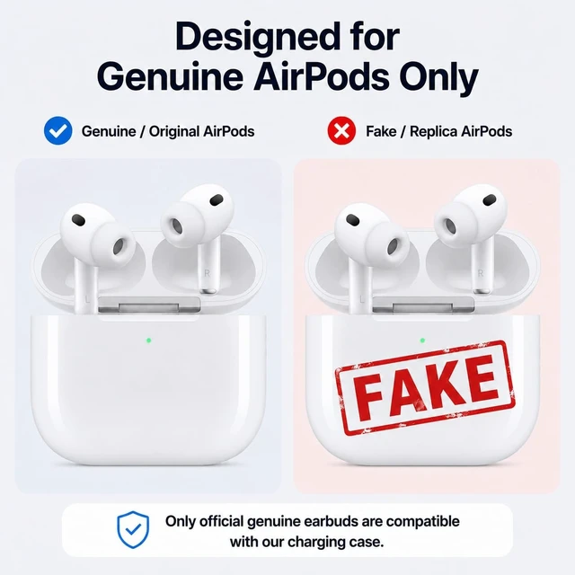 Alt view image 3 of 5 - A3122 Charging Case Replacement for AirPods Pro 3rd Generation, Case Only