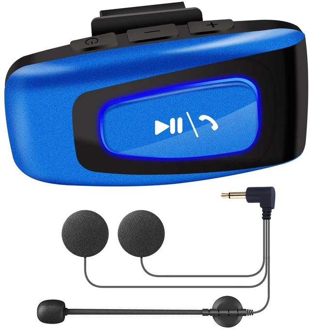 Main image of VR-robot Motorcycle Helmet Bluetooth Headset,Outdoor Helmet Speakers, Motorcycle Headphone High Battery Life Automatic Answer Music Control Hands Free, High Sound System Cycling/Skiing/Riding