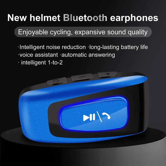 Alt view image 5 of 5 - VR-robot Motorcycle Helmet Bluetooth Headset,Outdoor Helmet Speakers, Motorcycle Headphone High Battery Life Automatic Answer Music Control Hands Free, High Sound System Cycling/Skiing/Riding