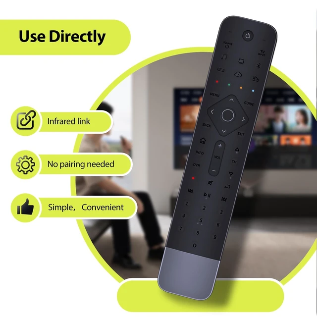 Alt view image 2 of 5 - RYQIF Universal Replacement Remote Control fits for Bose Soundbar 500 700Backlit