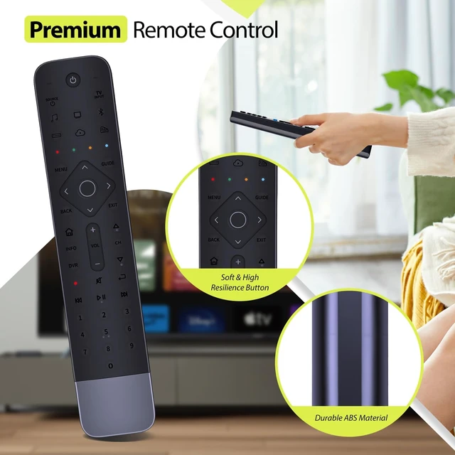 Alt view image 4 of 5 - RYQIF Universal Replacement Remote Control fits for Bose Soundbar 500 700Backlit