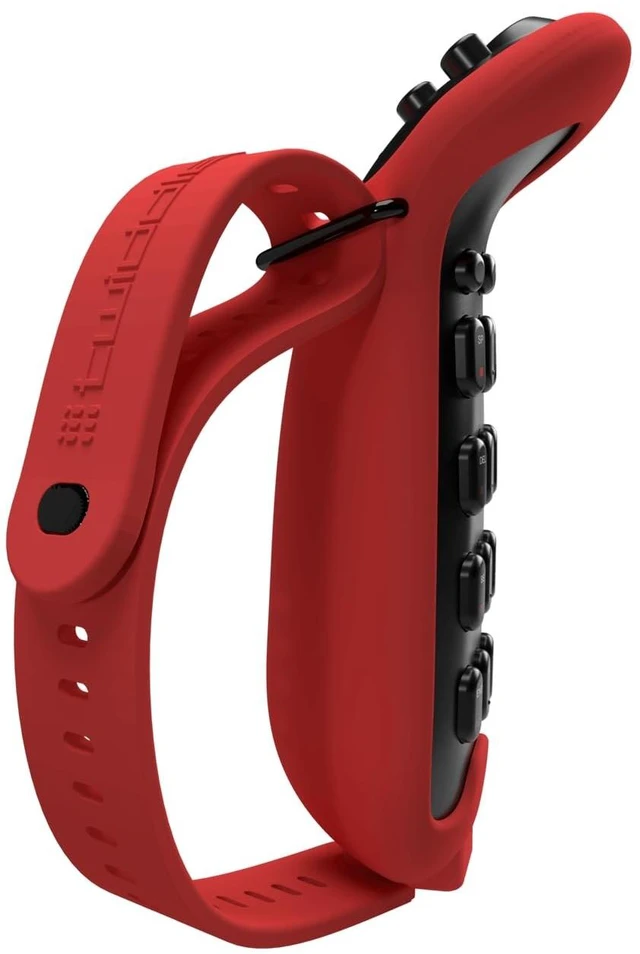 Alt view image 3 of 4 - Twiddler4 - Back Body/Red Wrap - Single Hand Chording Keyboard and Mouse Wireless Bluetooth Mini Keyboard Handheld Pocket Rechargeable Keyboard for PC iPhone iPad Samsung Android Tablet