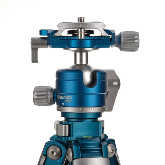 Alt view image 3 of 5 - Benro H26PT Ball Head - 7kg Load Capacity, Arca-Type QR, Travel & Landscape