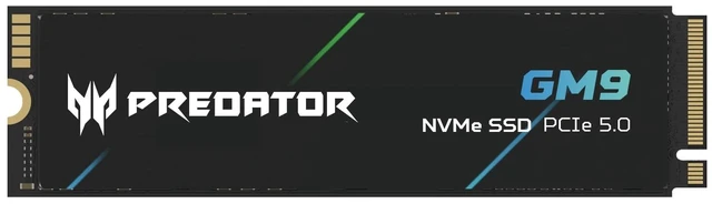 Main image of Acer Predator GM9 M.2 Gen5 SSD 1TB, up to 14500 MB/s, NVMe 2.0 PCIe 5.0 Internal Solid State Drive for AI Workloads, Gaming & Content Creation, Compatible with DirectStorage, Laptop and Desktop PC