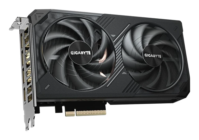 Alt view image 3 of 5 - Gigabyte GeForce RTX 5060 Ti WINDFORCE OC 8G Graphics Card - 8GB GDDR7, 128bit, PCI-E 5.0, 2587MHz Core Clock, 3 x DisplayPort, 1 x HDMI, GV-N506TWF2OC-8GD