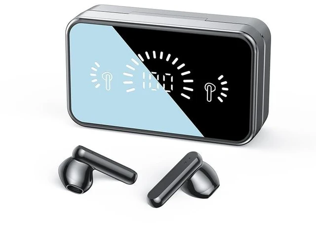 Main image of XUMIUZIY Language Translator Earbuds, Two Way Translator Device with APP for 144 Languages Online, Instant Translation Earbuds for iOS & Android, Bluetooth 5.4 Earphone for Music, Calls (Black)