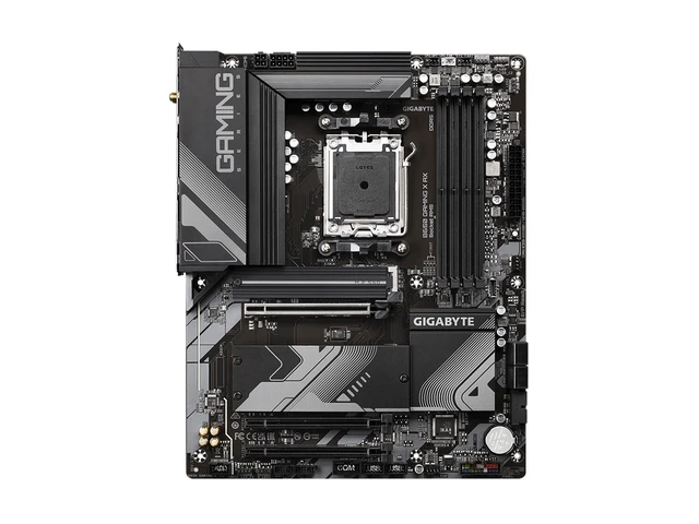 Alt view image 2 of 5 - GIGABYTE B650 Gaming X AX AMD AM5 ATX Motherboard, Support Ryzen 9000/8000/7000, DDR5, 8+2+1 Power Phase, 3X M.2, PCIe 4.0, USB-C 3.2 Gen 2, WIFI6E, 2.5GbE, EZ-Latch, Q-Flash, RGB Fusion