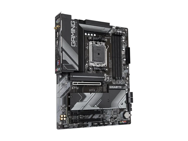 Alt view image 3 of 5 - GIGABYTE B650 Gaming X AX AMD AM5 ATX Motherboard, Support Ryzen 9000/8000/7000, DDR5, 8+2+1 Power Phase, 3X M.2, PCIe 4.0, USB-C 3.2 Gen 2, WIFI6E, 2.5GbE, EZ-Latch, Q-Flash, RGB Fusion