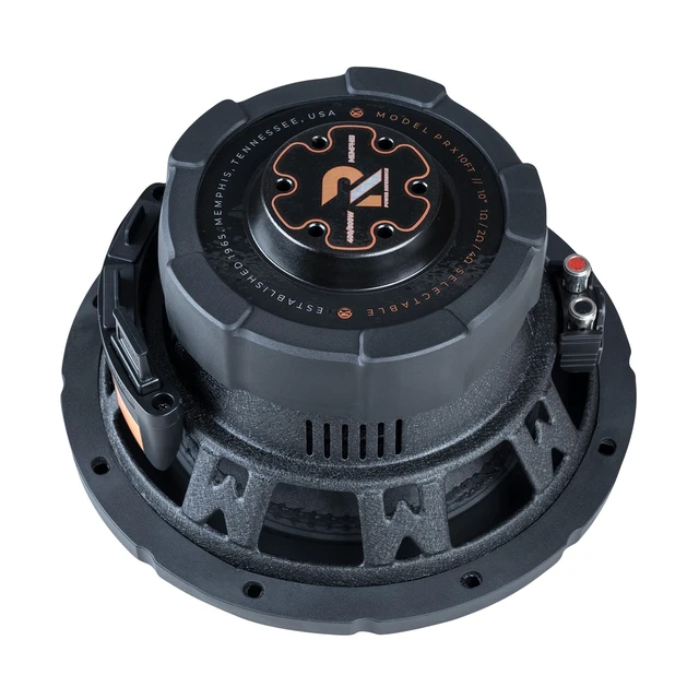 Alt view image 4 of 5 - Memphis PRX10FT Power Reference 10" 1/2/4 Ohm Selectable Impedance Subwoofer