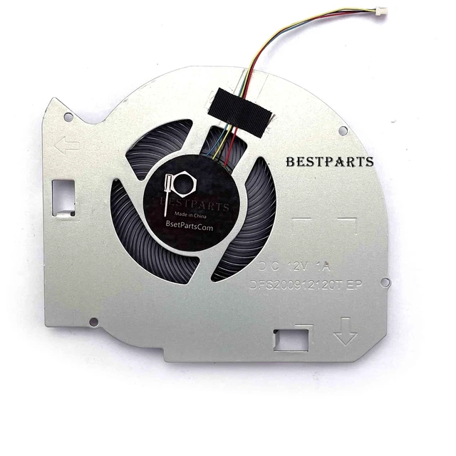 Alt view image 5 of 5 - CPU+GPU Cooling Fan for ASUS ROG Zephyrus M GU501GM, GM501GM GM501GS