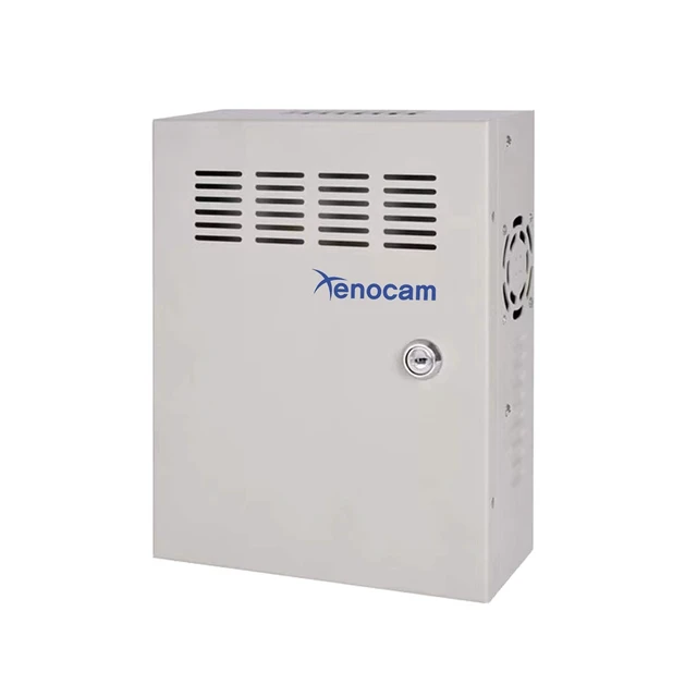 Alt view image 3 of 5 - Xenocam 4K CCTV Power Supply 8 Channel Adjustable DC11V ~DC15V 16 Amp Output Reset Fuse with Anti-Ripple and Anti-EMI Interference Circurt Designed for 4K IP/CCTV Security Cameras System