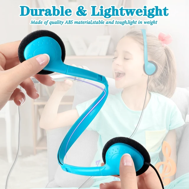 Alt view image 2 of 5 - ZXQZYM Kids Headphones Bulk 30 Pack for Classroom School Student, Wired