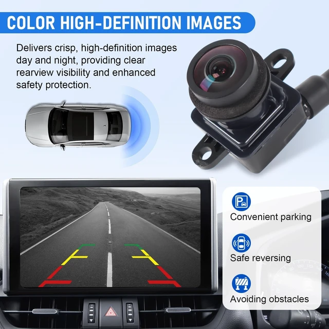 Alt view image 3 of 5 - Rear View Backup Camera Replacement for Promaster 1500 2500 3500 2018-2021