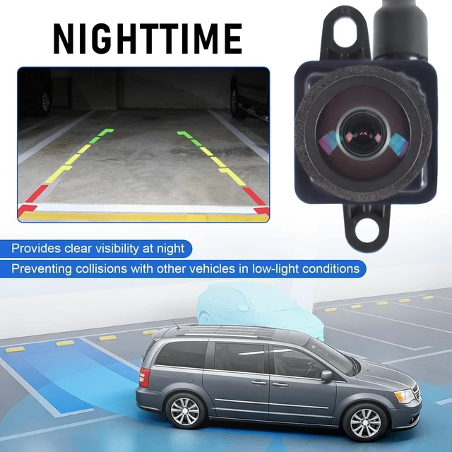 Alt view image 5 of 5 - Rear View Backup Camera Replacement for Promaster 1500 2500 3500 2018-2021