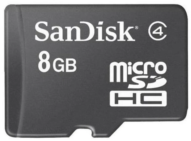 Main image of SanDisk microSDHC 8GB Memory Card
