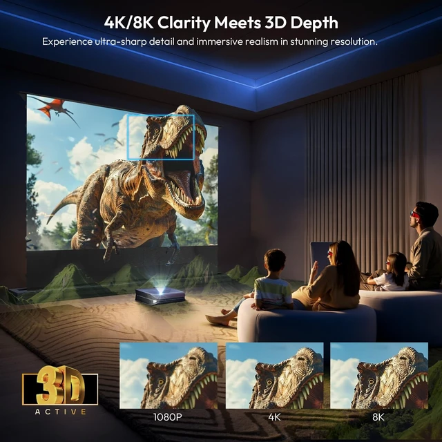 Alt view image 4 of 5 - NothingProjector ALR Screen for Ultra Short Throw Projector, 100 inch