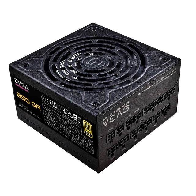 Alt view image 2 of 5 - EVGA SuperNOVA 850 Ga, 80 Plus Gold 850W, Fully Modular, ECO Mode with Dbb Fan, 10 Year Warranty, Compact 150mm Size, Power Supply 220-GA-0850-X1