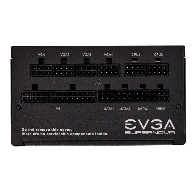 Alt view image 4 of 5 - EVGA SuperNOVA 850 Ga, 80 Plus Gold 850W, Fully Modular, ECO Mode with Dbb Fan, 10 Year Warranty, Compact 150mm Size, Power Supply 220-GA-0850-X1