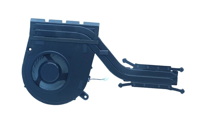 Alt view image 2 of 4 - Replacement New CPU Cooling Fan with Heat SinkTwo Cooling Tubes for DELL Latitude 7640 7440 Fan (2023 Year) EG50060S1-C661-S9A CN-01XC7H-SUK00-44J-0237-A00 AT90R005SSL DC5V
