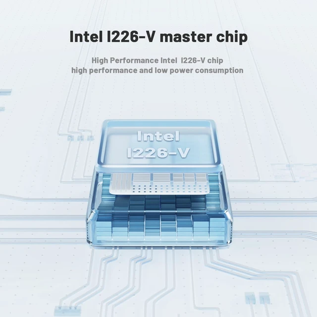 Alt view image 2 of 5 - Lidkew Network Card with Intel I226-V Chip Single Port,2.5G Network Adapter LAN NIC Card 1 RJ45 Ports Ethernet Adapter for Desktop Computer,PCIE X1