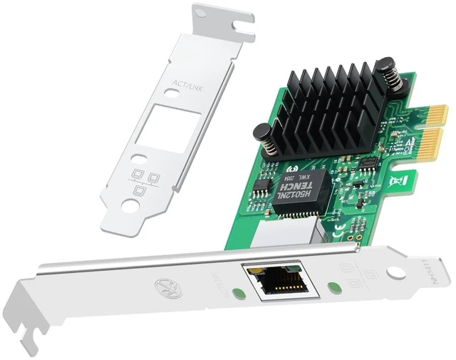 Main image of Lidkew Network Card with Intel I226-V Chip Single Port,2.5G Network Adapter LAN NIC Card 1 RJ45 Ports Ethernet Adapter for Desktop Computer,PCIE X1