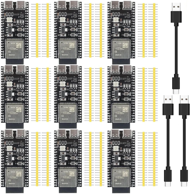 Main image of Suuoo 9-Pack ESP32-S3 Development Board N16R8, 16MB Flash 8MB PSRAM