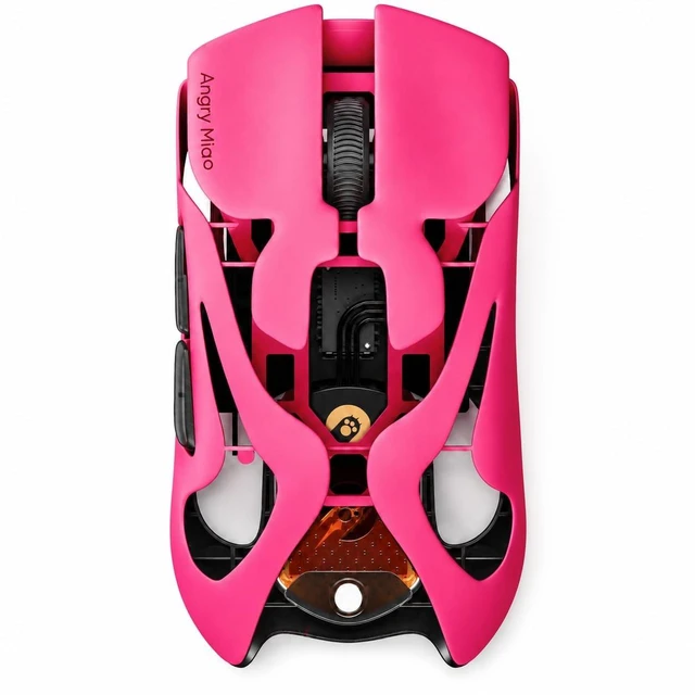 Main image of Angry miao AM Infinity Mouse .97 Wireless Gaming Mouse 47g Ultra-Light PAW3950 Sensor, 8K Dual Polling Rate 30,000 DPI, Claw & Fingertip Grip Optimized, 1.2s Hot-Swap Fast Charge, Tri-Mode Mous