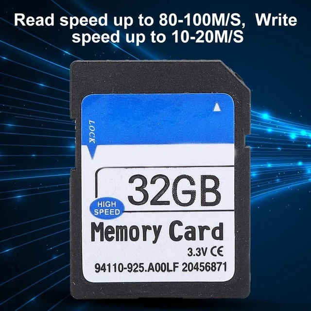 Alt view image 2 of 5 - Decumeby 32GB SD Card for Elite Pro MP3 MP4 Camera SLR Game Machine Speaker