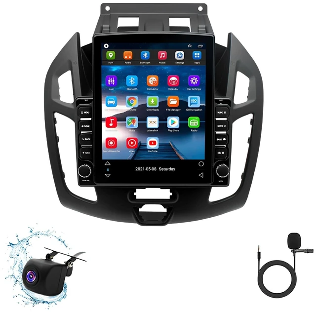 Main image of Slakerbe 4G+64G 9.7" Double Din Car Stereo for Transit Connect 2014-2018
