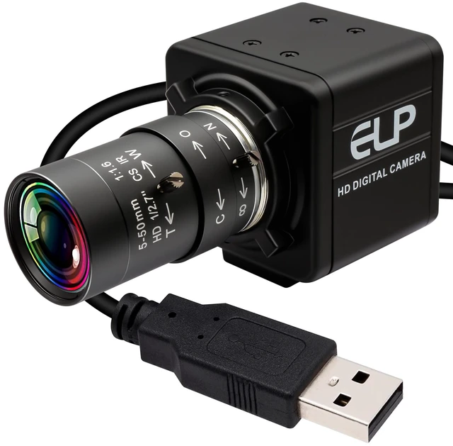 Main image of 8MP USB Camera for Computer, 5-50mm 10X Optical Zoom, Ultra HD 4K Webcam