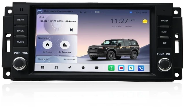 Main image of Firstnav Car Stereo for Jeep Wrangler 2007-2018 & Dodge Ram 1500 2009-2012