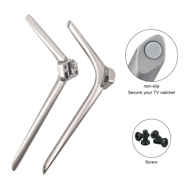 Alt view image 3 of 5 - Base Stand Legs Replacement fit for Hisense ULED 4K Premium 55U6G Quantum
