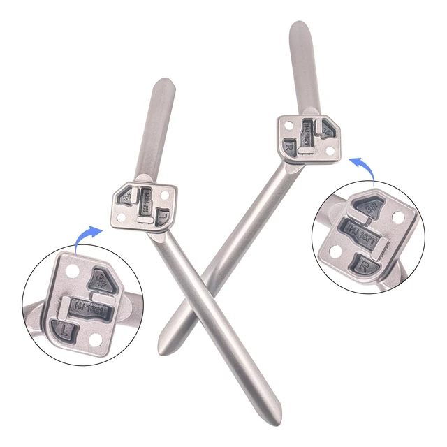 Alt view image 5 of 5 - Base Stand Legs Replacement fit for Hisense ULED 4K Premium 55U6G Quantum