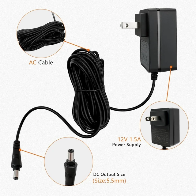 Alt view image 5 of 5 - Power Adapter 9004190216 for Masterbuilt Gravity Series 560/800/1050 XL