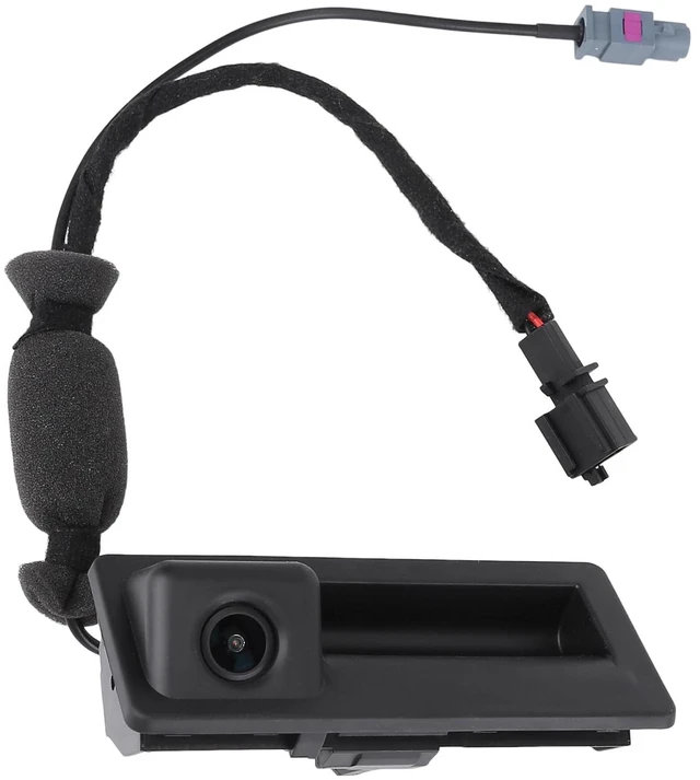 Main image of 5N0827566 Rear View Back Up Park Assist Camera Parking Camera Fit for Audi A3 S3 15-20 for Tiguan 2012-2017 Tailgater Handle with Backup Camera Master Tailgaters Replacement 5N0827566AB 5N0827566AL