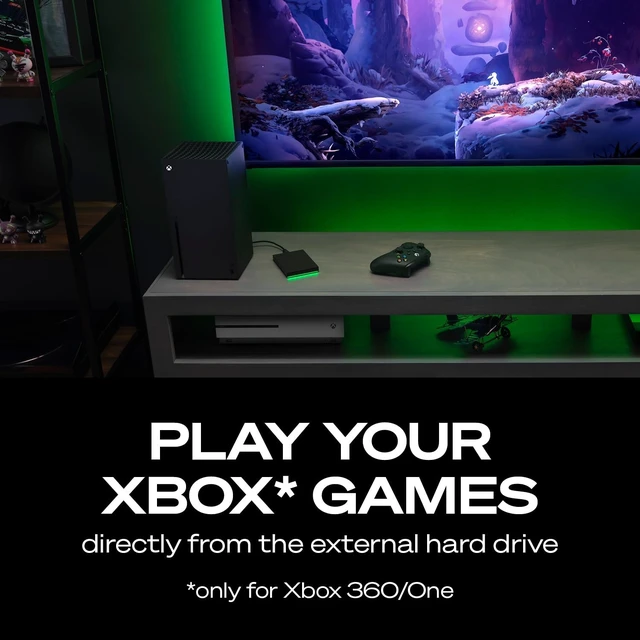 Alt view image 4 of 4 - Seagate 5TB Game Drive for Xbox ^^ USB 3.0 (STKX5000403)