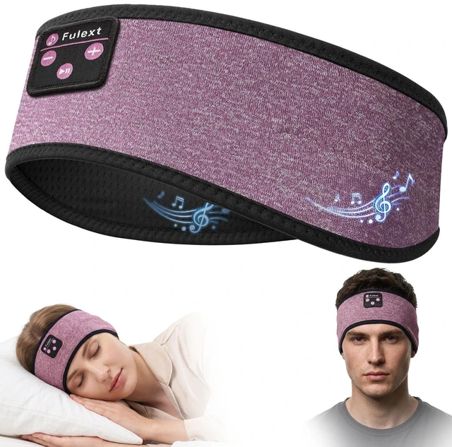 Main image of Fulext Sleep Headphones Bluetooth 5.4 Headband, Sleeping Headphones with Built-in HD Stereo Speaker for Side Sleepers, 14 Hour Battery Wireless Headband Headphones for Sports, Meditation