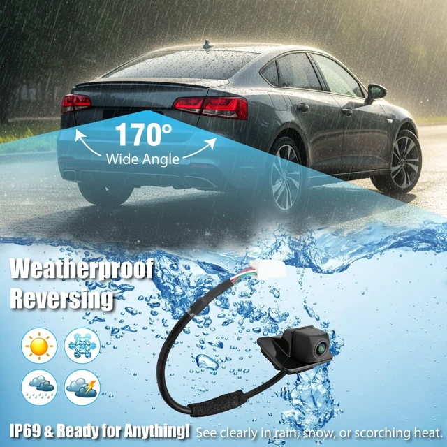 Alt view image 3 of 5 - Sianxaido Rear View Backup Camera