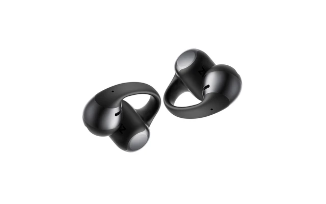 Alt view image 3 of 5 - SHOKZ OPENDOTS ONE Wireless Open-Ear Clip-ON True Wireless Bluetooth Earbuds - Black