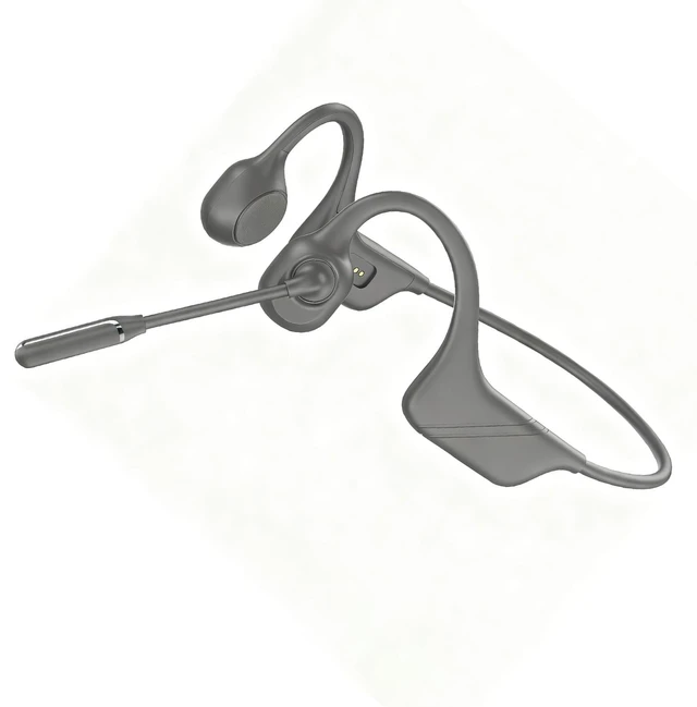 Main image of Meetings Open-Ear Headphones with Rotatable Noise-Canceling Boom Mic, Bone Conduction Bluetooth 5.4 Headphones with One-Touch Mute&Magnetic Charging for All-Day Use,Perfect for Driving Learning