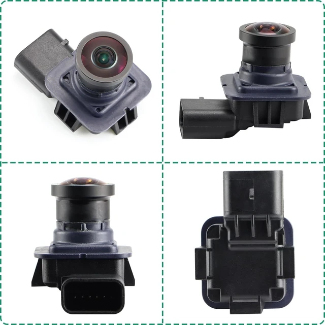 Alt view image 2 of 5 - ES7Z-19G490-A Rear View Backup Reverse Park Assist Camera Compatible with 2013-2016 Ford Fusion, Replaces OE Number ES7T-19G490-AA, DS7Z-19G490-A, DS7T-19G490-DD, E1GT-19G490-BB by GreenYi