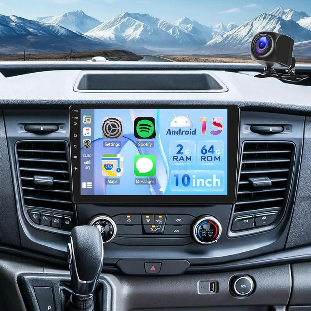 Main image of 4Core+64G Android Car Radio for Ford Transit Custom 2020-2024