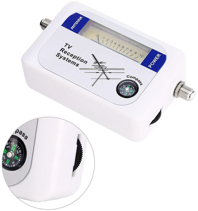 Alt view image 3 of 5 - Mi Digital Tv Signal Strength Meter 19145 Mini Finder Digital Aerial Terrestrial Tv Antenna Signal Strength Meter Detector Receiver