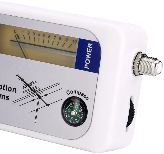 Alt view image 2 of 5 - Mi Digital Tv Signal Strength Meter 19145 Mini Finder Digital Aerial Terrestrial Tv Antenna Signal Strength Meter Detector Receiver