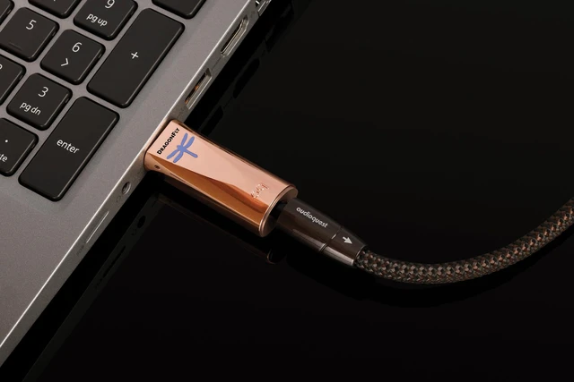 Alt view image 5 of 5 - AudioQuest Dragonfly Copper USB Digital-to-Analog Converter
